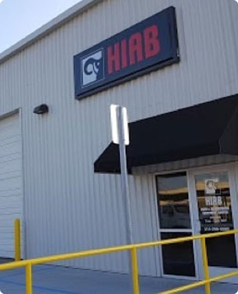 HIAB Logo on their building